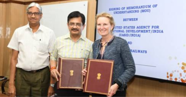 Indian Railways and USAID Join Forces for Net-Zero Emissions