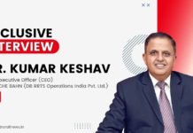 Exclusive interview with Mr. Kumar Keshav, CEO, Deutsche Bahn (DB RRTS Operations India Private Limited) Mr. KUMAR KESHAV, Chief Executive Officer (CEO), DEUTSCHE BAHN (DB RRTS Operations India Private Limited).