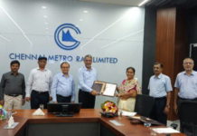Chennai Metro Rail Partners with NLC India for Green Power Solutions CMRL signing agreement with NLC India Limited