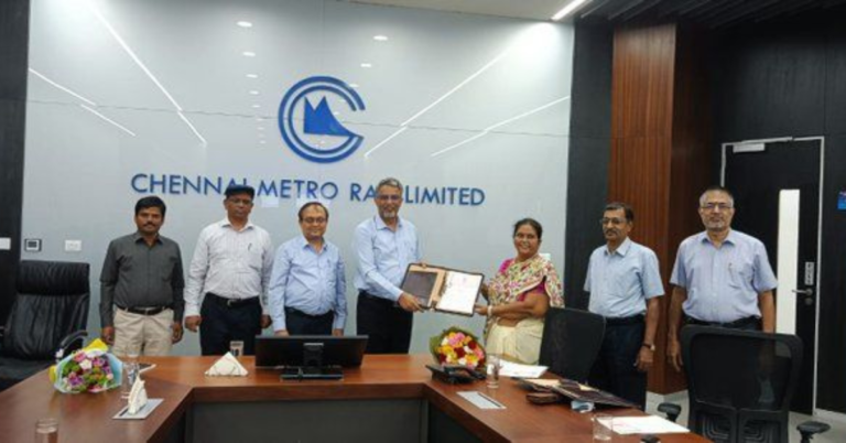 Chennai Metro Rail Partners with NLC India for Green Power Solutions