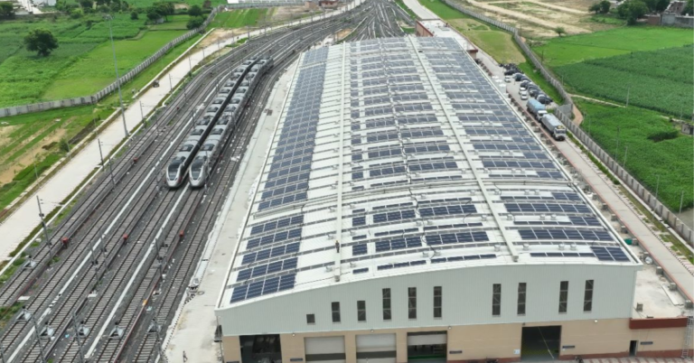 Milestone Achieved: Solar Power Plant Inaugurated at RRTS Depot in Duhai