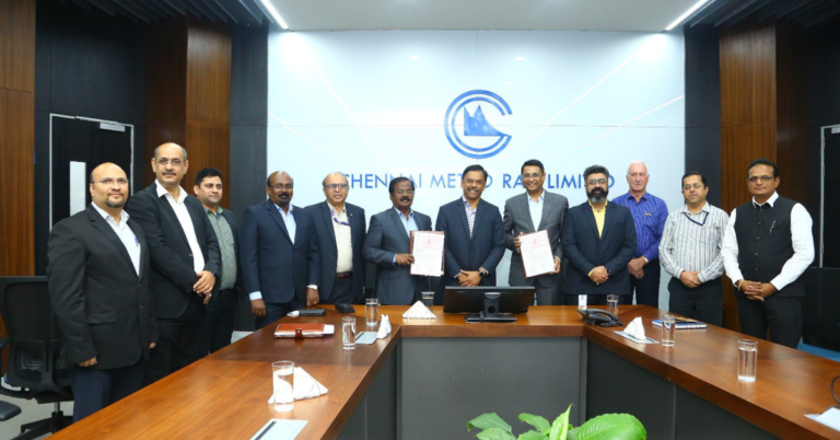 CMRL Signs Rs.1063.37 Cr Contract for Metro Station Construction in Corridor 3