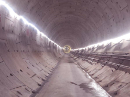 Track work commences on the underground section of RRTS corridor.