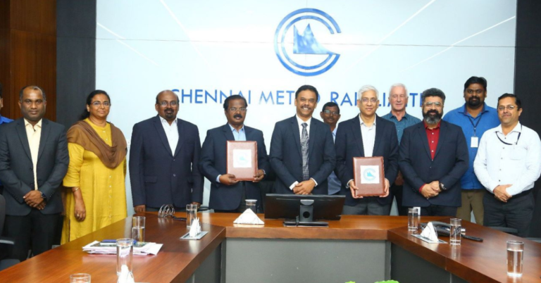 CMRL Signs INR 1204.87 Cr Contract with TATA Projects for Station Construction