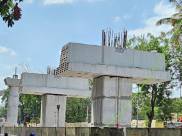 Pune Metro Line 3 completes the erection of 622 piers on Hinjawadi-Shivajinagar route