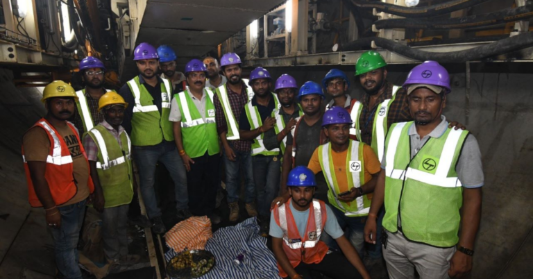 Patna Metro Speeds Ahead: TBM Completes 85-Meter Journey at Moin-Ul-Haq Station