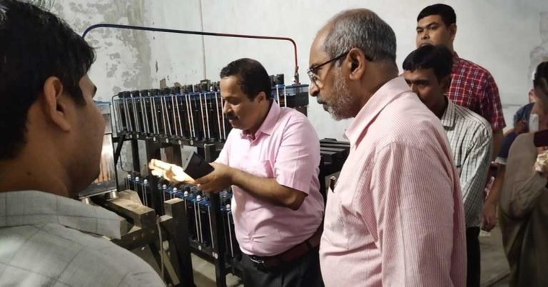 Metro Railway’s GM Inspects Battery Energy Storage System at Masterda Surya Sen Metro Station