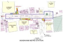 Patna Metro: The Akashvani UG Metro Station to be Located at Frazer Road, the Heart of the City