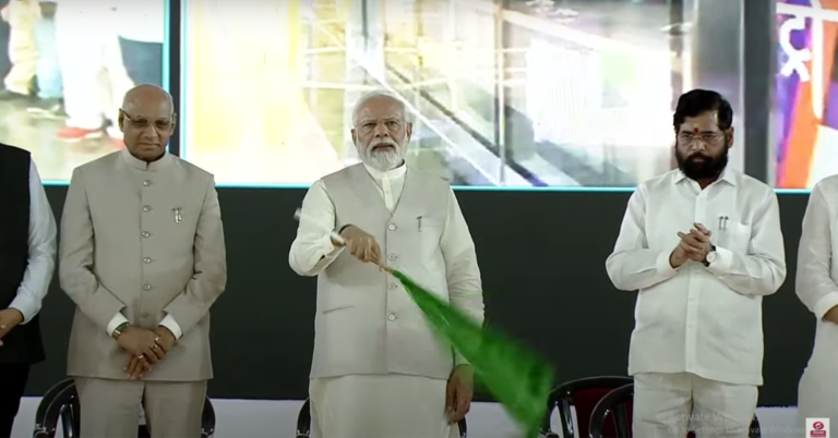 PM Narendra Modi Inaugurates Pune Metro’s Two Completed Stretches