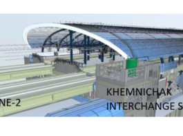 Patna Metro's Khemnichak Interchange Station