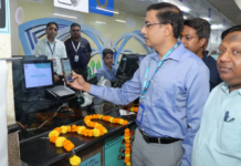 NMRC Introduces Dynamic QR Code Payment Option at Ticket Counters Dr. Lokesh M., IAS, Managing Director, NMRC launching QR Payment Facility