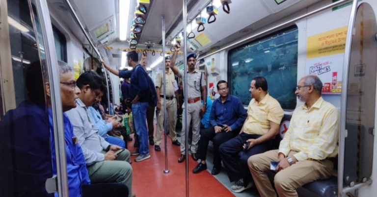 Successful Speed Trial Conducted on Hemanta Mukhopadhyay-Kavi Subhas Metro Stretch