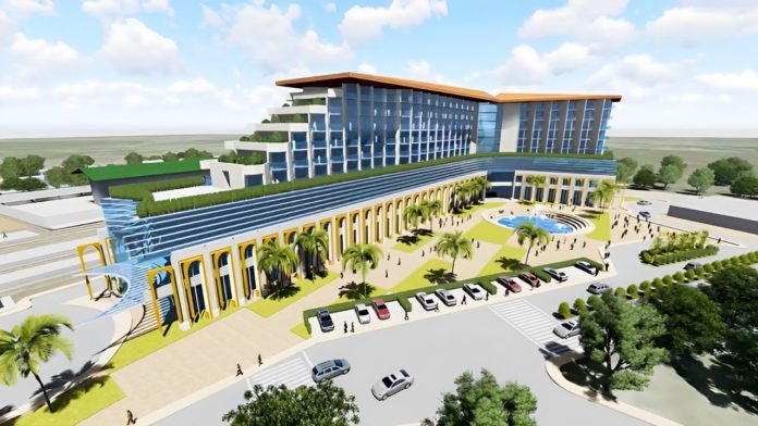 Visual representation of the proposed redevelopment of Puducherry Railway Station Visual representation of the proposed redevelopment of Puducherry Railway Station
