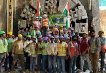 Namma Metro: TBM Vamika Achieves Breakthrough at Langford Town Station TBM Vamika Achieves Breakthrough at Langford Town Station