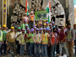 TBM Vamika Achieves Breakthrough at Langford Town Station