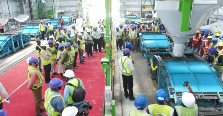 L&T Commissions Automated Concrete Distribution System At The Casting Yard