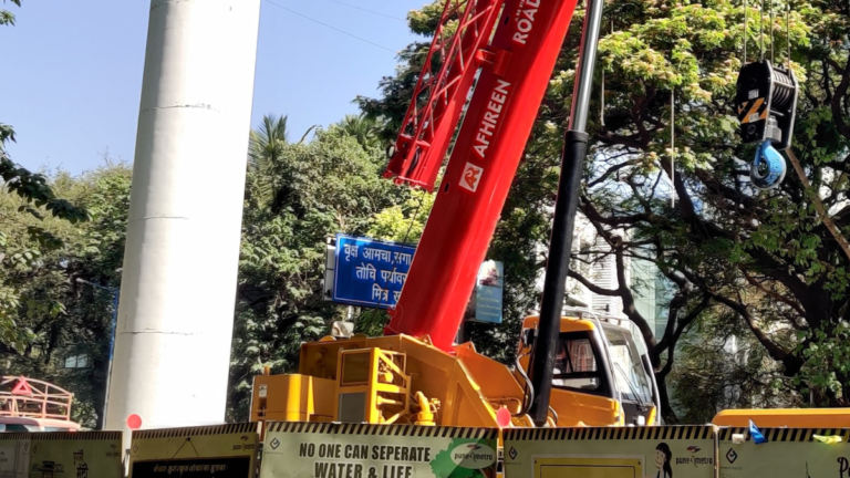 Pune Metro: Pier Erection on Metro Line 3 Sets a Record as it Enters into the Final Phase