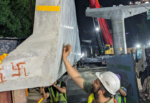 Patna Metro Launches First U-Girder on Corridor-I U-Girder