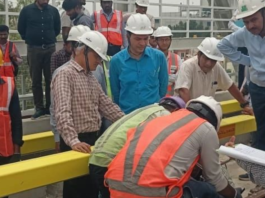 CMRS Conducts Safety Inspection of KR Puram to Baiyappanahalli Metro line