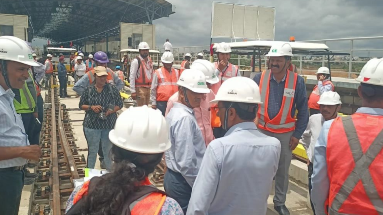 Bengaluru Metro Update: CMRS inspects the Kengeri-Challaghatta Stretch