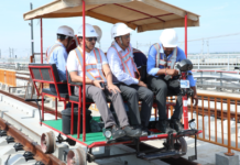 RAPIDX: Shri Vinay Kumar Singh Inspectes Construction Works of Duhai to Meerut South Section Shri Vinay Kumar Singh, MD, NCRTC inspects construction works of Duhai to Meerut South section/ Image from NCRTC