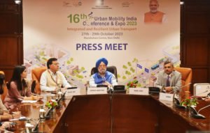 Hardeep S Puri inaugurates 16th Urban Mobility India (UMI) Conference cum Expo 2023