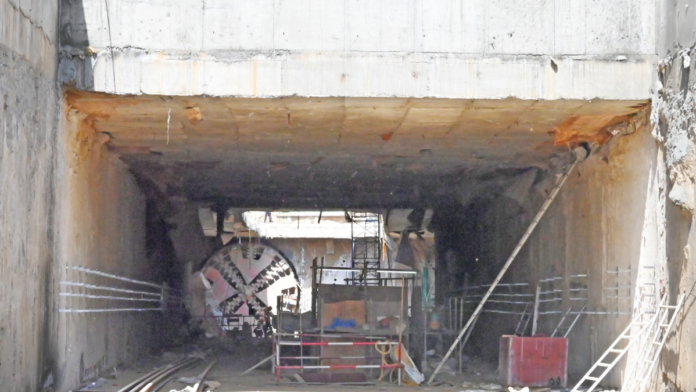 TBM Shivaji Records First Breakthrough at Taj Mahal Ramp