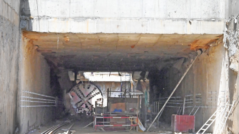 Agra Metro Update: TBM Shivaji Records First Breakthrough at Taj Mahal Ramp