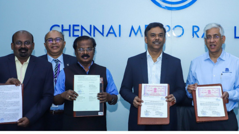 Chennai Metro Update: TATA Signs Contract Worth Rs 1,817 Cr for Underground Stations