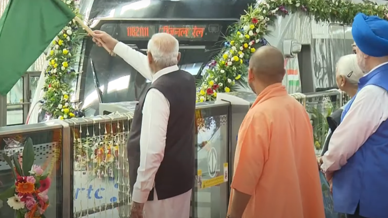 PM Narendra Modi Flags off India’s First Namo Bharat Train on Delhi-Meerut RRTS Corridor 