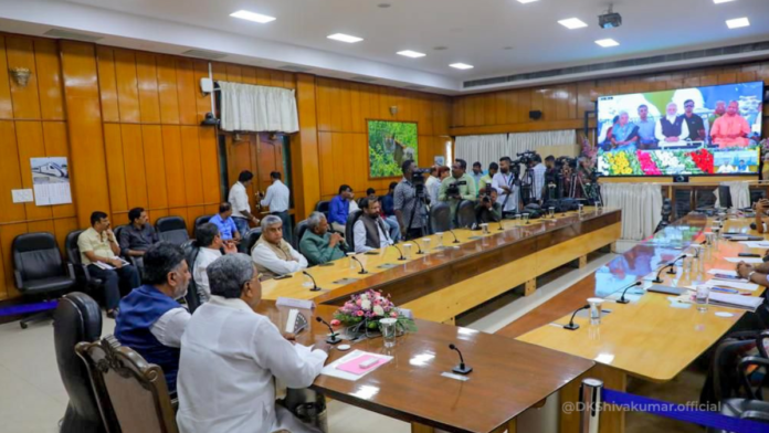 PM Modi dedicates two stretches of Bangalore Metro to the nation through VC