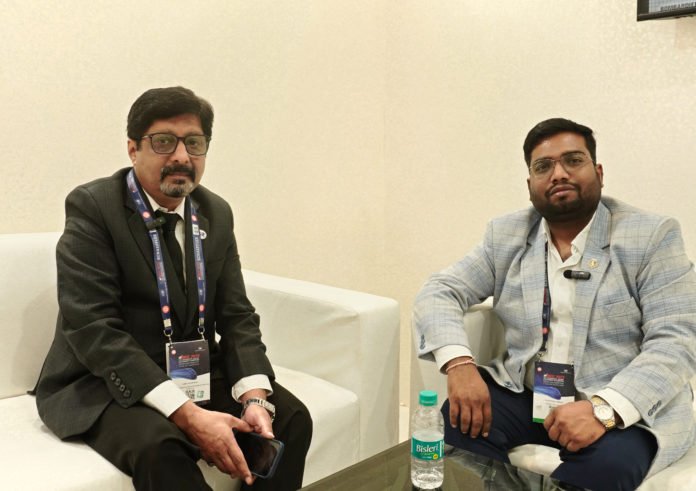 Managing Editor of Metro Rail News Interviewing Senior VP, Sidwal Group of Industries