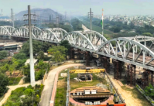 NCRTC Completes Installation of 6 Steel Spans on the Delhi Section of RRTS Corridor NCRTC Completes Installation of 6 Steel Spans on the Delhi Section of RRTS Corridor