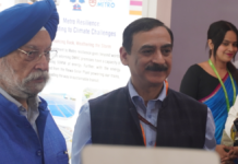 Pink and Magenta Lines of the Delhi Metro to go Completely Unmanned Very Soon DMRC chief Vikas Singh (on the right)