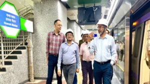 General Manager Inspects Howrah Maidan To Esplanade Stretch Of East-West Metro Corridor