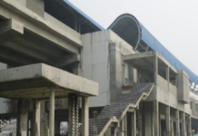 Construction Work of Nazrul Tirtha Station of Orange Line Going on in Full Swing Construction Work of Nazrul Tirtha Station of Orange Line Going on in Full Swing