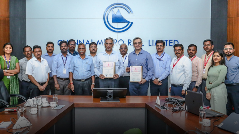 Agreement Signed between Chennai Metro and Alstom India for Phase 2 Rolling Stock Worth Rs 269 Crore
