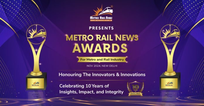 Metro Rail News Commemorates the MRN AWARDS on Its 10th Foundation Day