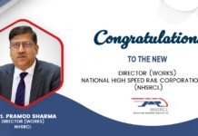 Pramod Sharma Takes Charge as Director (Works) at NHSRCL