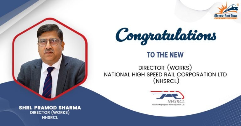 Pramod Sharma Takes Charge as Director (Works) at NHSRCL