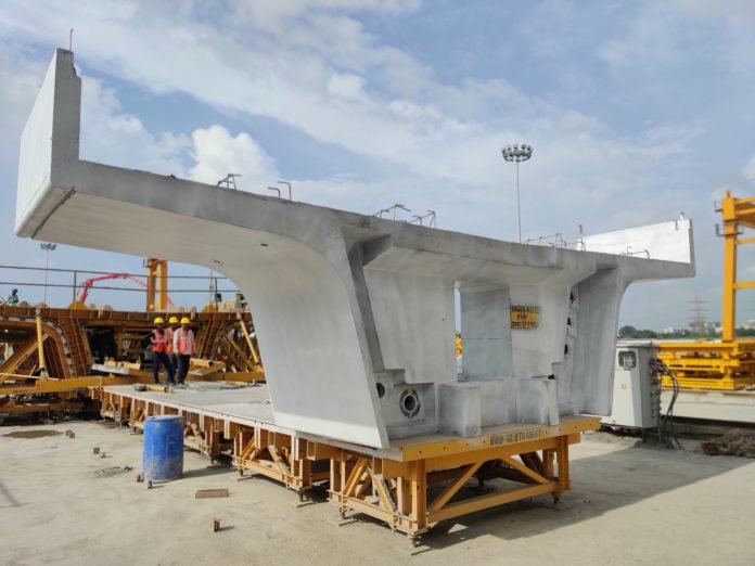 Pune Metro Line 3 Completes The Milestone of 5000 Segments Casting 3000 Segments Completed in Just Seven Months Pune Metro Line 3 Completes The Milestone of 5000 Segments Casting 3000 Segments Completed in Just Seven Months