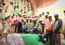 Agra Metro: TBM Shivaji achieves Second Breakthrough at Taj Mahal Ramp Area