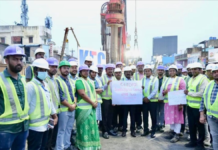 Final Pile Bored On the ECV-02 Package of Chennai Metro Phase 2 Final Pile Bored On the ECV-02 Package of Chennai Metro Phase 2