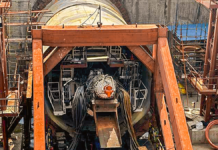 Chennai Metro’s Second TBM “EAGLE” launched from Light House Metro Station TBM Eagle of the Chennai metro