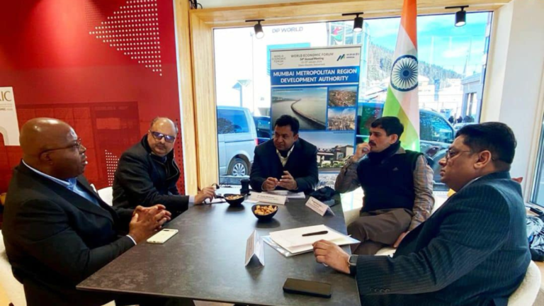 MMRDA holds Discussion with MD, CEG at World Economic Forum in Switzerland 