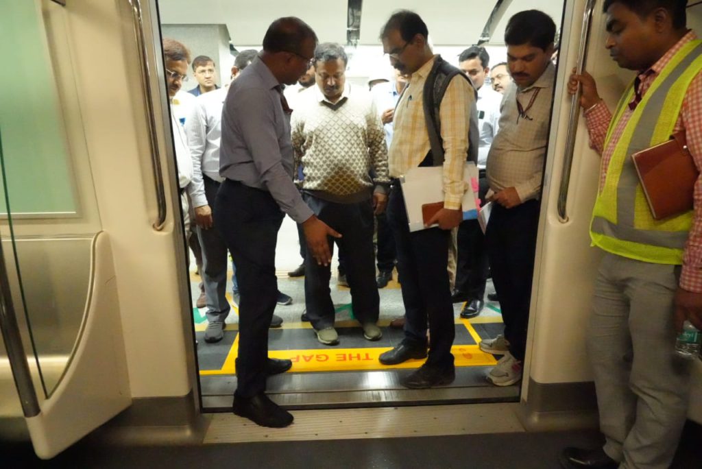 CMRS Inspection of Kolkata Metro 02