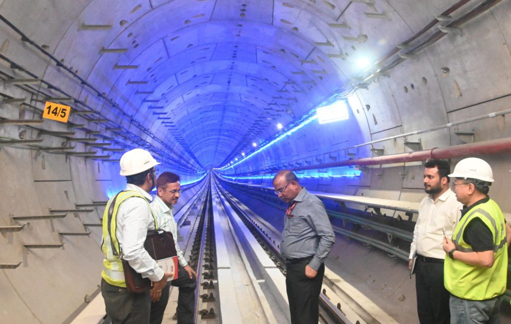 CMRS Inspection of Kolkata Metro 03