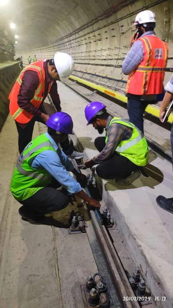 CMRS Completes Safety Inspection for Agra Metro’s Priority Corridor 2 CMRS inspection 1