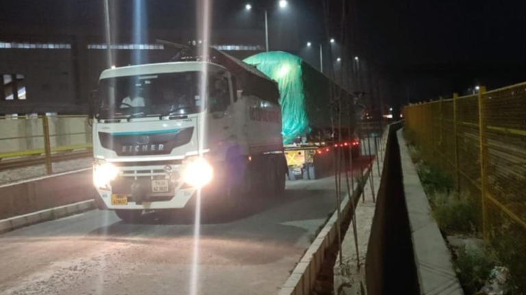 Driverless Metro Coaches for the Bangalore Metro’s Yellow Line Reaches the Depot