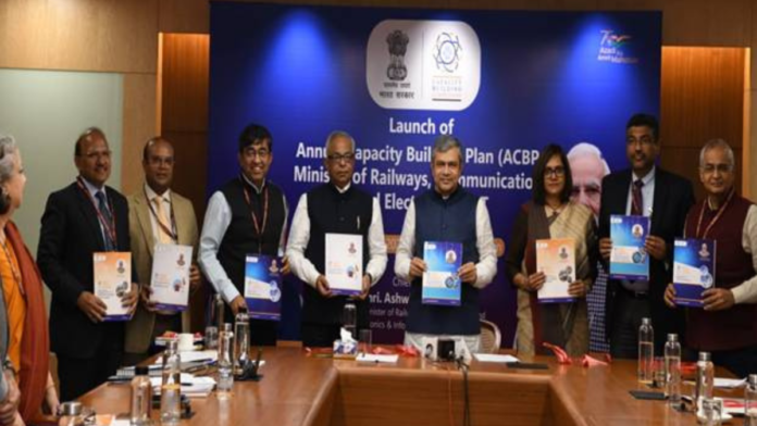 Union Minister, Shri Ashwini Vaishnaw, Launches Annual Capacity Building Plan for Ministries of Railways, Communications and Electronics & IT